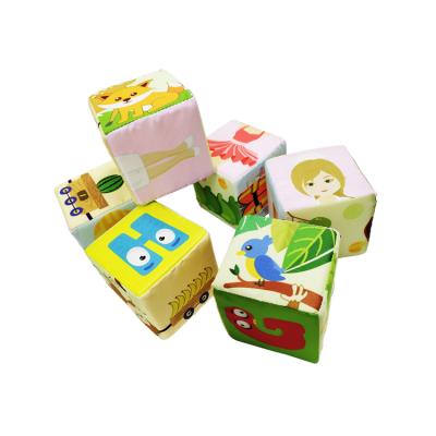 China Building Toy Children Puzzle Early Learning Enlightenment Cloth Toys Blocks for sale