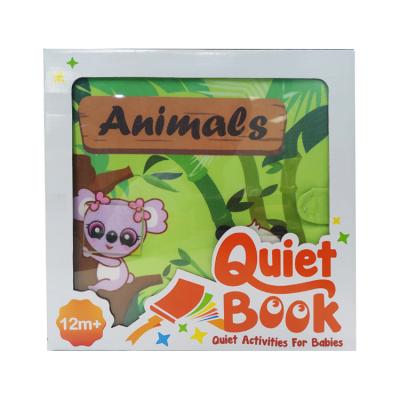 China Learning Activity To Cloth Baby Daily Life My Quiet Book Child Education Learning Book for sale