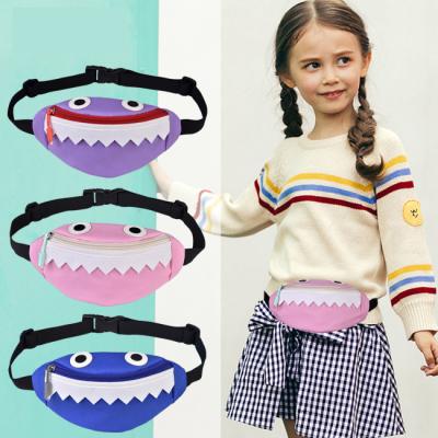 China Custom Water Proof Mini Lovely Little Girls Boys Girls Kids Children Kids Mini Water Proof Good-for-Nothing Baggy Waist Bag With Zipper for sale