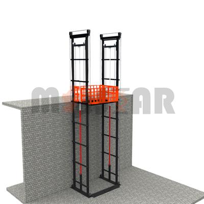 China External Goods Lift Outdoor Goods Lift Platform External Goods Elevator for sale