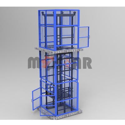 China Goods Lift For Warehouse Goods Lift For Warehouse Hydraulic Goods Lift Goods Lift Elevator for sale