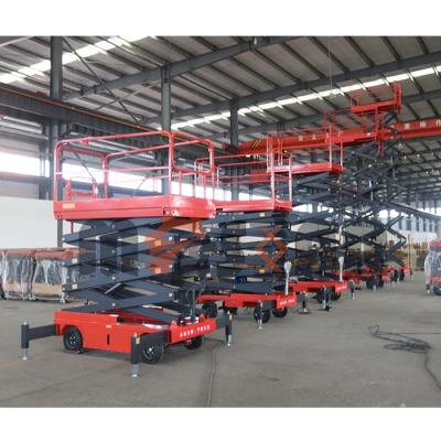 China Mobile Scissor Lift One Man Scissor Lift Mobile Scissor Lift Towable Scissor Lift For Sale for sale