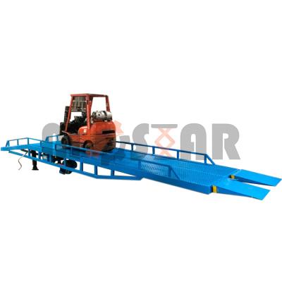 China Hydraulic Ramp Lift Hydraulic Ramp Container Dock Container Ramp Lift Hydraulic Ramp For Forklift for sale