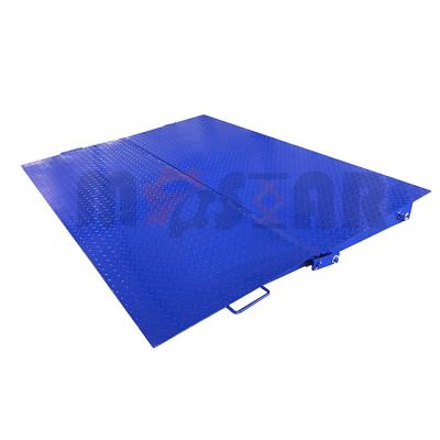 China Portable Container Forklift Ramp Container Forklift Dock Ramps Cargo Loading Ramps For Container for sale