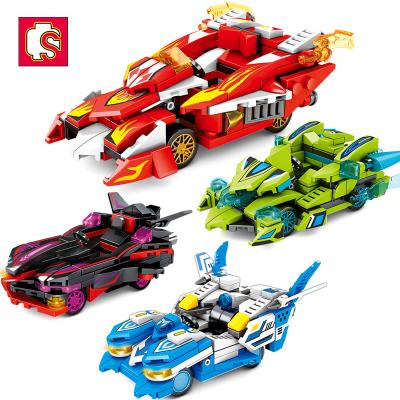 China DIY TOY Sembo Block 607203 Kids Educational Diy Assembling Kit Funny Toys Children Building Blocks Mini Pull Back Racing Car Brick Sets for sale