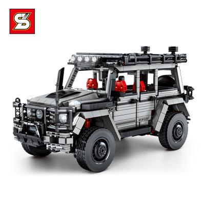 China Educational Building Toy SY 8790 1852Pcs Diy Toys Model Bricks Kit Radio Control Electric Deluxe Big G Assembling Rc Building Block Car Sets for sale