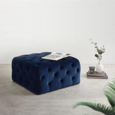 China Modern Sofa Stool Velvet Foot Sneaks Stool High Quality for sale