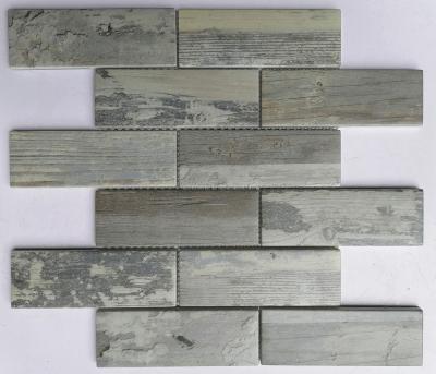 China Parquet factory trend wholesale mosaic white marble digital glass mosaic for sale