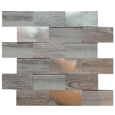 China Parquet Morden Interior Manufacturer Backsplash Kitchen Mosaic Peel and Stick Mosaic for sale