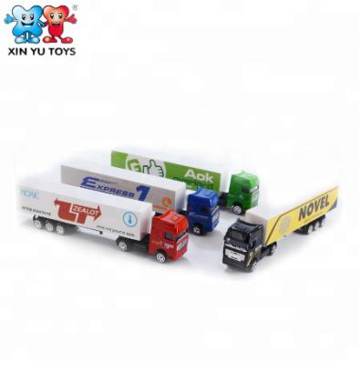 China Toy Container Truck Model 1:64 Diecast Die Cast Model Car Container Car Toys OEM Logo for sale