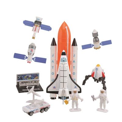 China Toy 1/250 Pull Back Space Shuttle Diecast Model With Sound And Light AG3*3pcs Speceflight Fits Model Toys for sale