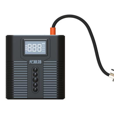 China New Design Portable Babette Air Compressor With LED Digital Light (Pantented) Large Backup Light YD-021038 OEM Rechargeable Tire Pump Tire Pump for sale