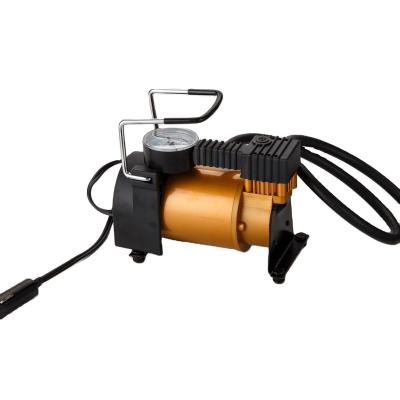 China YD-580 New Design Mini Classic Automotive Portable Air Compressor and Handle Car Pump DC 12V and OEM YD-580 for sale