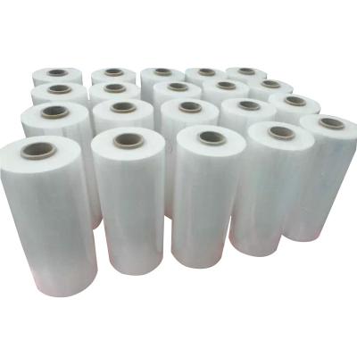 China Moistureproof stretch film roll stretch cling plastic film shrink wrap stretch film wrap for sale