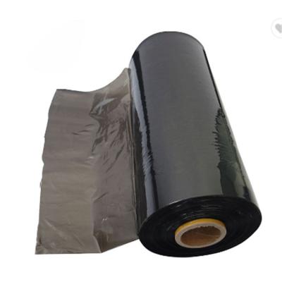 China Moisture Proof Black Wrap Film Thickness Goods Stretch Film Wrap Rolls For Shipping Delivery for sale