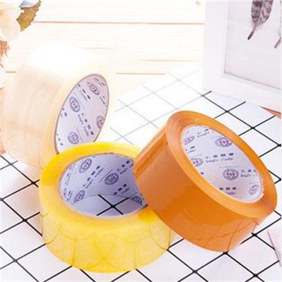 China Bopp Waterproof Transparent Sealing Tapes Different Colors And Size Single Sided Tape Rolls for sale