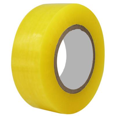 China Waterproof Transparent Yellow High Viscosity Sealing Tape With Strong Toughness And Sealing for sale