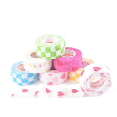 China Best Sale Hard wearing Fabric Breathable Cohesive Elastic Protect Finger Bandage for sale