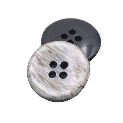 China China high quality resin button for shirt 4 holes clothes buttons button with logo for sale