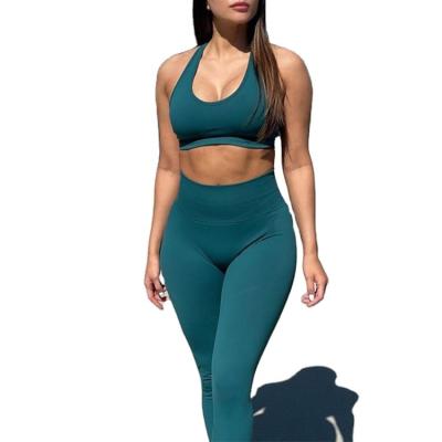 China Breathable Manufacturer OEM Seamless Sport Set Athletic Sets Women Workout Clothing Sets For Women for sale