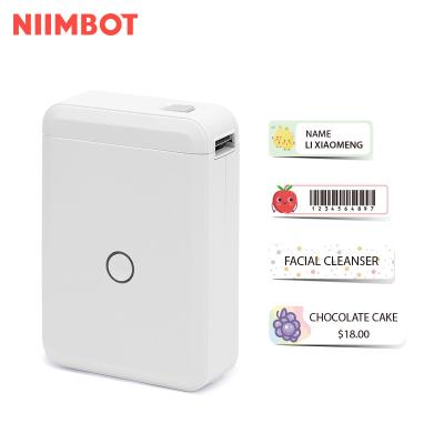 China 2021 New Design Black And White NiiMbot 15mm D110 Mini Portable Direct Thermal Label Printer for sale