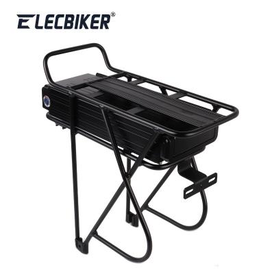 China Original Rear Electric Bike Battery 1500W 40A BMS Powerful Electric Bike Rack ebike battery 36V48V 52V for sale