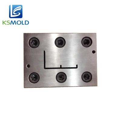 China Steel Cost Rate PVC Door Edge/Architrave Extrusion Tool Mold Mould Template Die Machine for sale