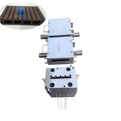 China Steel Factory Direct PE WPC Decking Flooring Extrusion Mould Die Template Tool Mold for sale