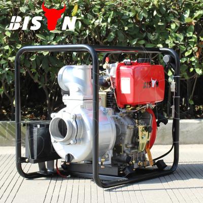 China Automotive industry CHINA 4 inch diesel engine air cooled powerful diesel water pump set mini water pump assembly for sale