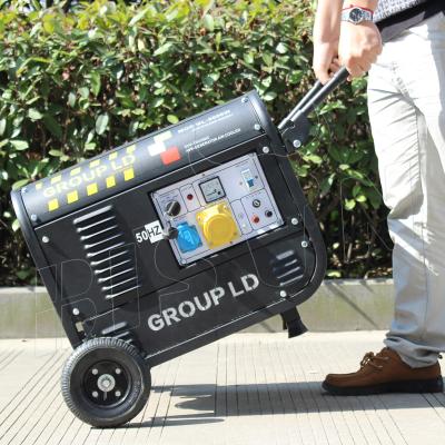 China Small Generator Supply Electric Power BISON 2kva Gasoline Generator 6.5hp Small Single Phase Generator Portable Generator for sale