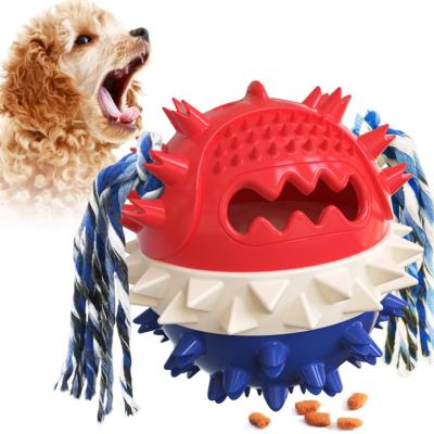 China New Arrival WJ0009 Durable Indestructible Durable Designer Custom Luxury Rubber Dog Squeaky Interactive Toys for sale