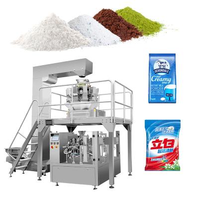 China Food High Speed Milk Cocoa powder Filling Multi-Function Powder Packing Machines Premade Bag Packing Machine for sale