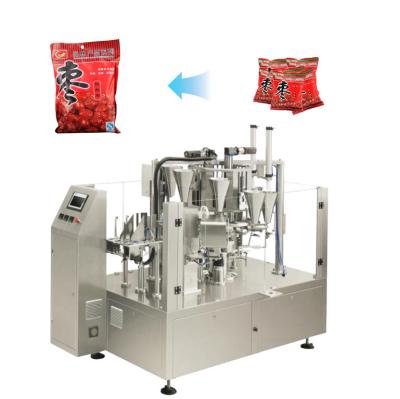 China Food Automatic Food Pouch Bag In Bag Secondary Packing Machine Filling And Sealing Machines For Sachet for sale