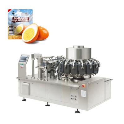 China Food Full Automatic Premade Pouch Packing Machines Quail Eggs Frozen Meat Snack Vacuum Packing Machine for sale