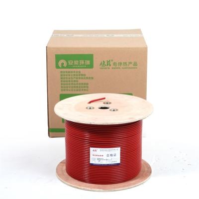 China Industrial Heat Trace Cable Heater Pipe Price Self Regulating Heating Cable for sale