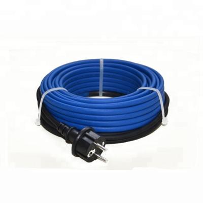 China Traditional 40W/M Concrete Curing Heating Cable With Power Cable And Plug for sale