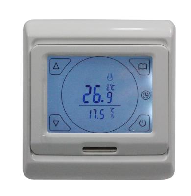 China Modern Electric Temperature Controller Thermostat for Warm Floor Smart Thermostat for sale