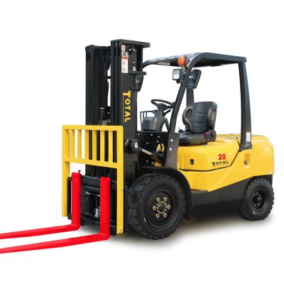 China Hotels 2000kg 2500kg diesel forklift with turning paper roll clamp forklift for sale