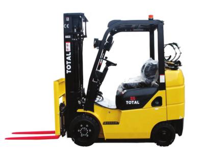 China Hotels 3000kg cushion single narrow lpg gas forklift for sale