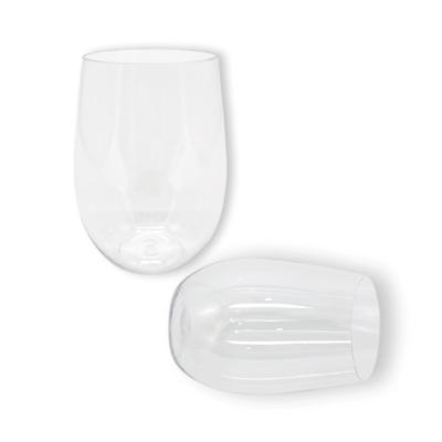 China Stemless BPA Free Reusable Disposable Wine Cup for sale