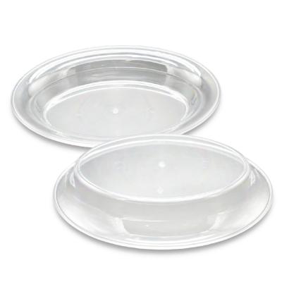 China Wholesale Disposable Plastic Products Oval Plastic Fruit Bowl for sale