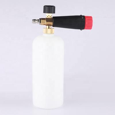 China Wholesale Plastic Top Rotated Pressure Seal Snow Dispenser Car Wash Foam Cannon Lance With Quick Release Spout for sale