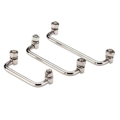 China Contemporary Cabinet Box Pull Handle Non Zinc Alloy Stainless Steel SS 304 Handle Industrial Equipment High Quality for sale