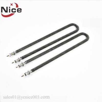 China Air Heating Finned Tubular Heater For Heating Element For Steam for sale