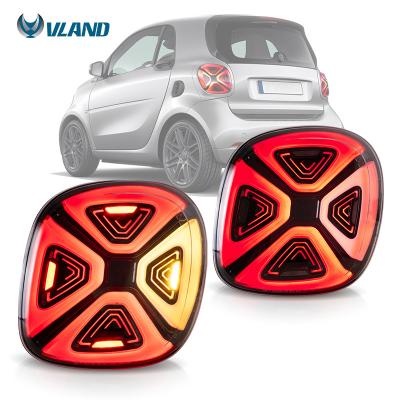 China Modified Led Rear Lamp 2015-2019 Full Car Lamp VLAND Factory Tail Light For Mercedes Smart 453 For Two Forfour Tail Light for sale