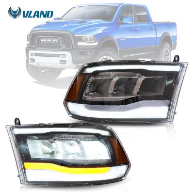 China Vland Waterproof Factory Other Headlights For Dodge Ram 1500 Automotive 2019-2021 Sequential 2500 3500 Classic 2009-2018 Car Parts Accessories for sale