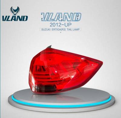 China Vland Factory Car Rear Tail Lights For Ertiga R3 LED Tail Lights DRL Plug and Play 2012-2018 for sale