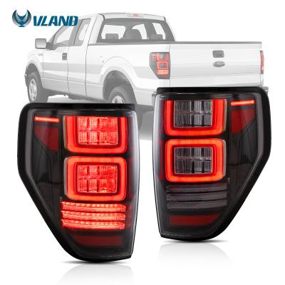 China VLAND Factory Waterproof LED Tail Lamp For Ford F150 2009-2014 SVT Raptor R Other Car Light Accessories Lighting Systems Auto Tail Lights for sale