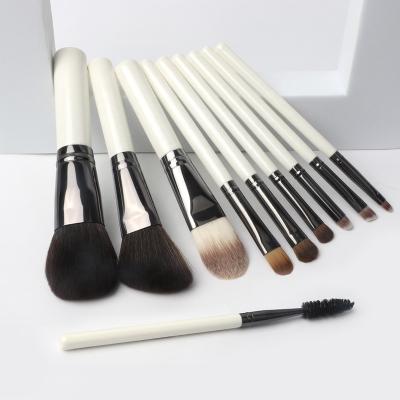 China Customized Private Label Wholesale Vegan High Quality Durable Synthetic Logo Luxury Professional Custom Makeup Brush Set for sale