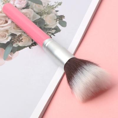 China Soft Double Layer Hair Cosmetics Your Own Low Moq Large Wooden Brush High Quality Wholesale Flat Logo Makeup Private Label Vegan Simple for sale